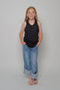 Racerback Tank, Black