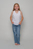 Racerback Tank, White