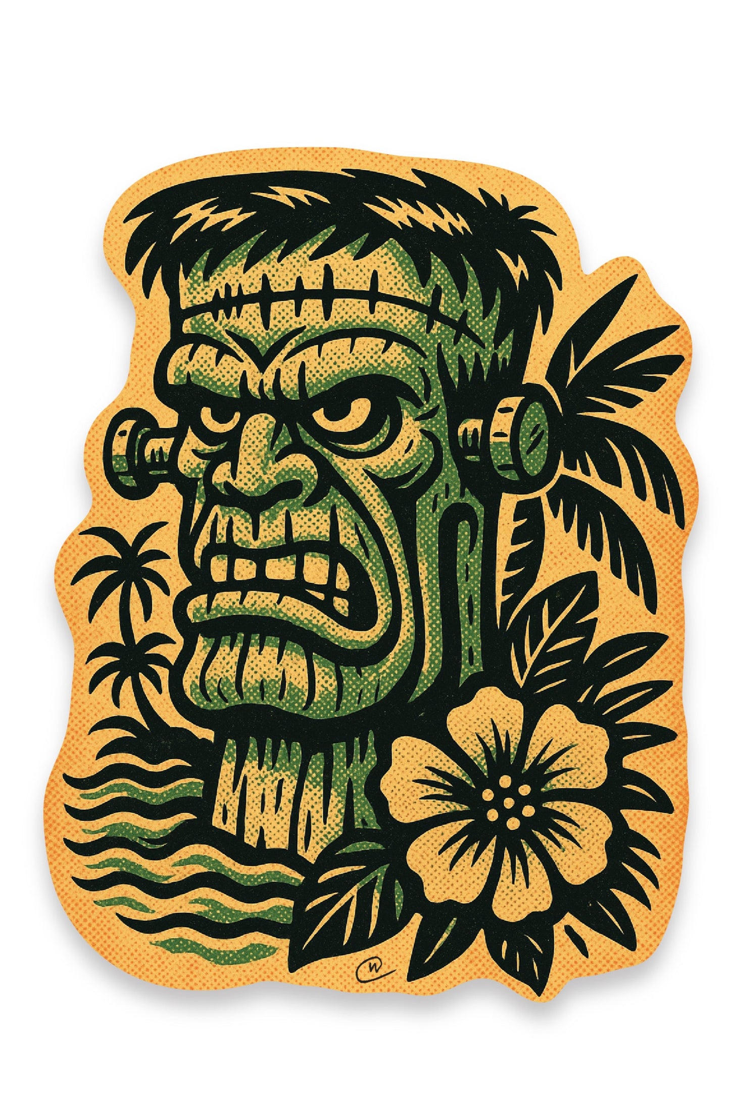 Tiki Treasures - Wil - Vinyl Sticker Set