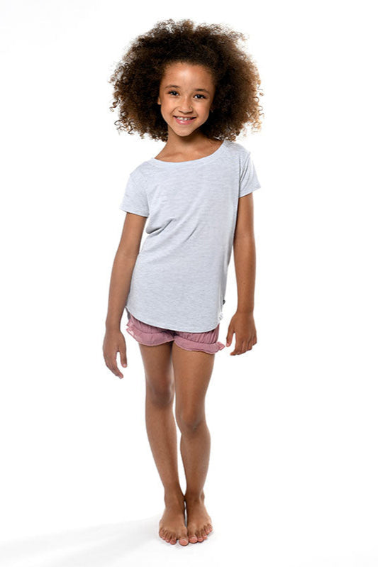 Upscale Tee, Heather Gray