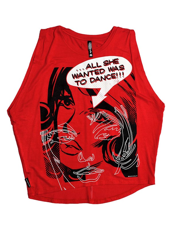 All She Wanted Rocker Top, Red