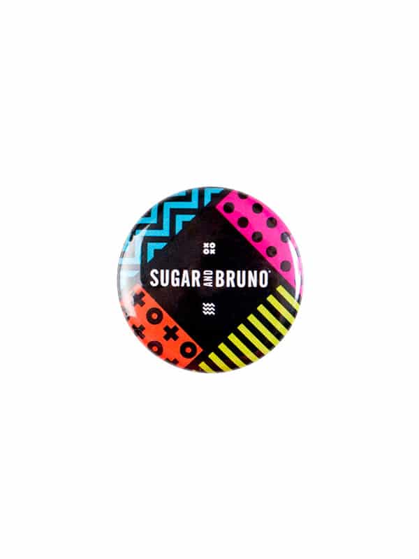 Sugar and Bruno Logo Button