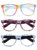 Clear Lens Sunglasses Set