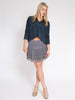 Double V Sweater, Deep Blue
