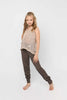 Youth Tiny Pocket Tank, Oatmeal