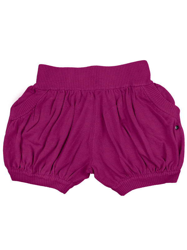 Pink Sweater Shorts: Bubbles in Raspberry by Sugar and Bruno Apparel in Indianapolis, IN