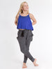 Adjustable Chiffon Ruffle Youth Top, Royal