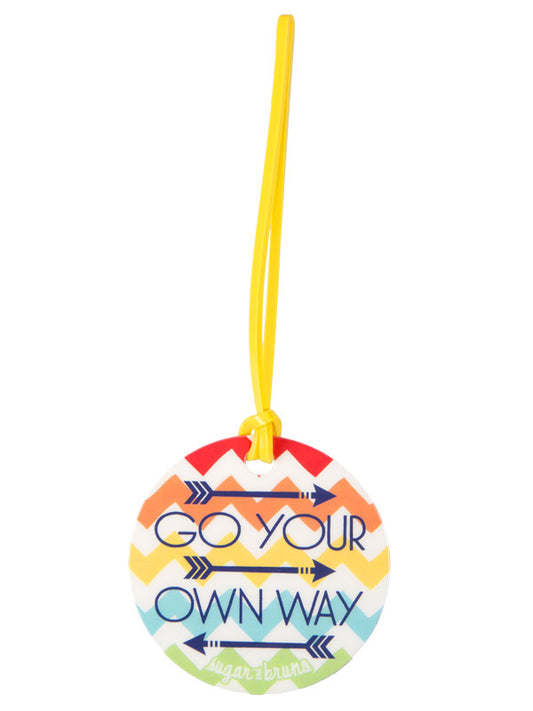 Go Your Own Way Luggage Tag