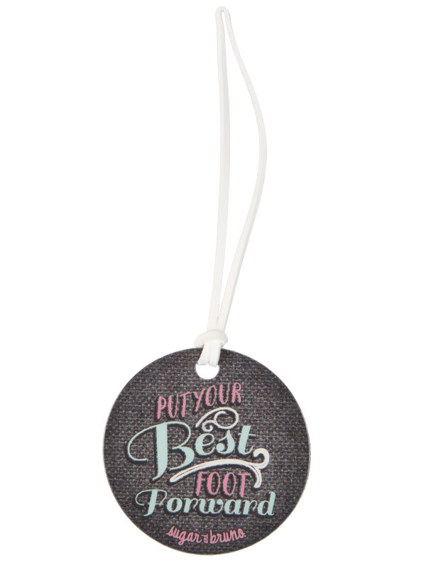Put Your Best Foot Forward Luggage Tag