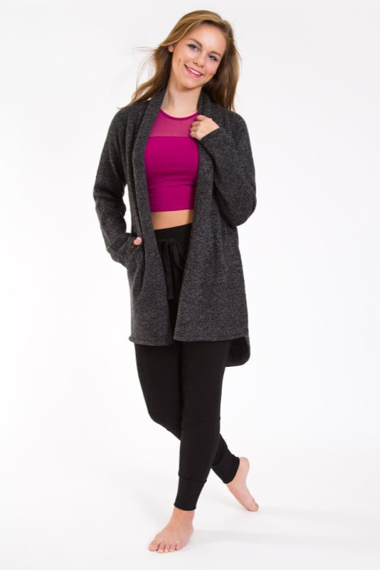 Stella Sweater, Charcoal Speckle