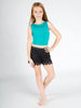 La Lace Youth Shorts, Black