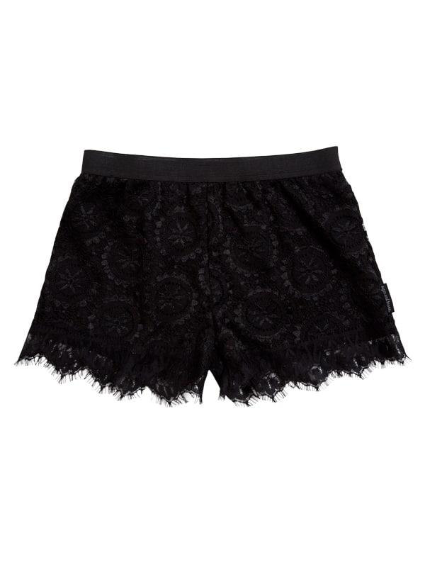 La Lace Itty Bitty Shorts, Black