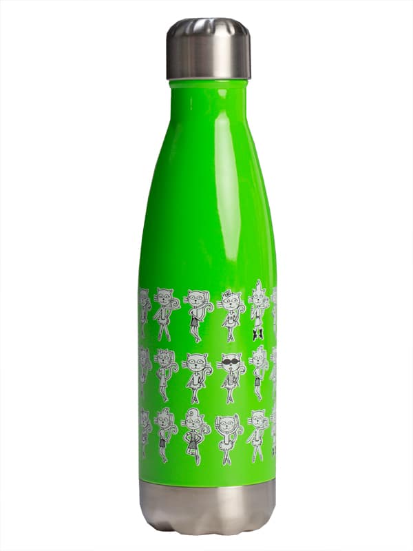 Cat Dancers Force Bottle, Neon Green