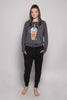 Dance A Latte Slouchy Raglan