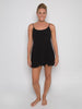 Black Boho Dress: Casual Fancy G Dress in Black by Gina Pero for Sugar and Bruno Apparel in Indianapolis, IN