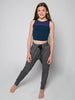 Stretchy Mesh Youth Top, Navy