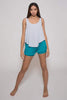 Free Style Tank, White Marble
