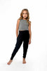 Youth High Neck Tank, Gray
