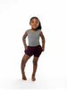 Itty Bitty High Neck Tank, Gray