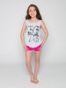 5678 Lights Youth Low Back Tank