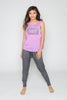 Glitter Low Back Tank