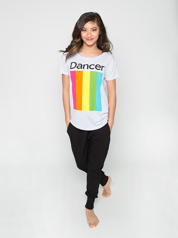 Rainbow Dancer Upscale Tee