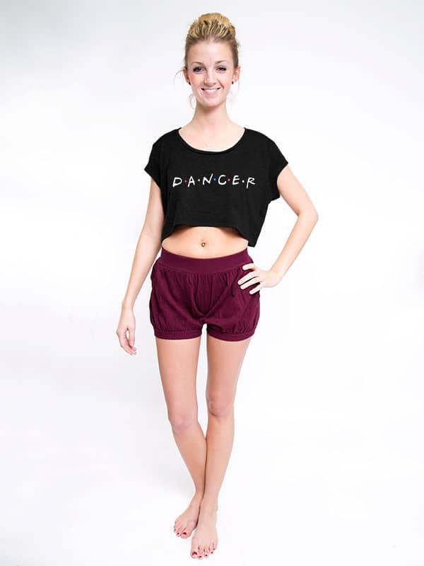 Friends Dancer Crop Tee