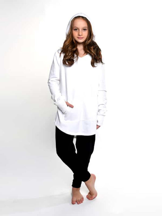 Youth 365 French Terry Hoodie, White