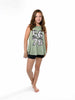 5678 Lights Youth Everyday Tank, Aloe