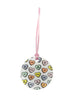 Dance Hearts Luggage Tag