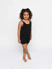 The Itty Bitty Bubbler Romper, Black