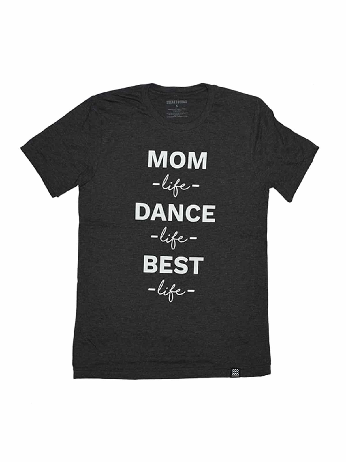 Mom Life Boyfriend Tee, Gray