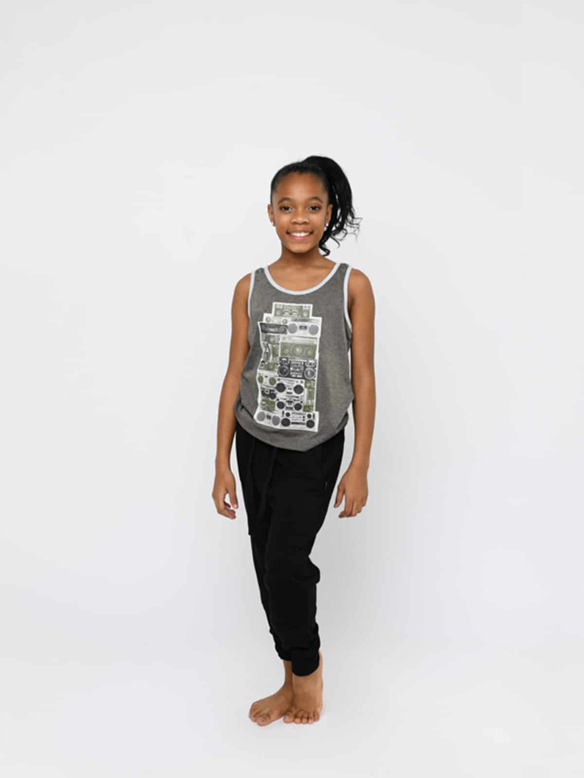Boomboxes Youth Rebel Tank