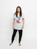 Kayla Don't Chill Long Tie Tee