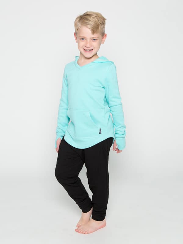 Youth 365 French Terry Hoodie, Aqua
