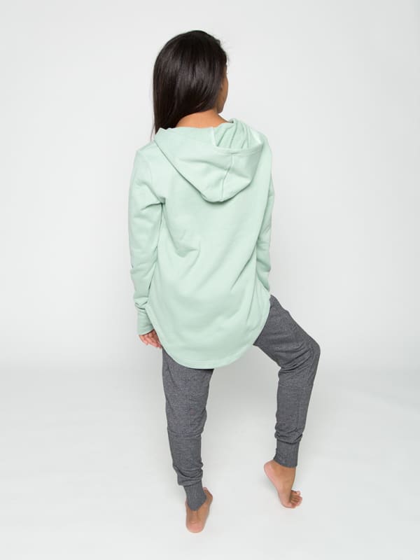 Youth 365 French Terry Hoodie, Sage