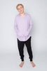 365 French Terry Hoodie, Lavender