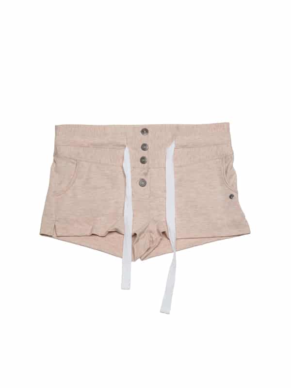 Youth Button Tie Shorties, Sand