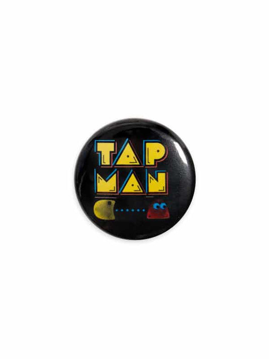 Button "Tap Man" by Sugar and Bruno Apparel