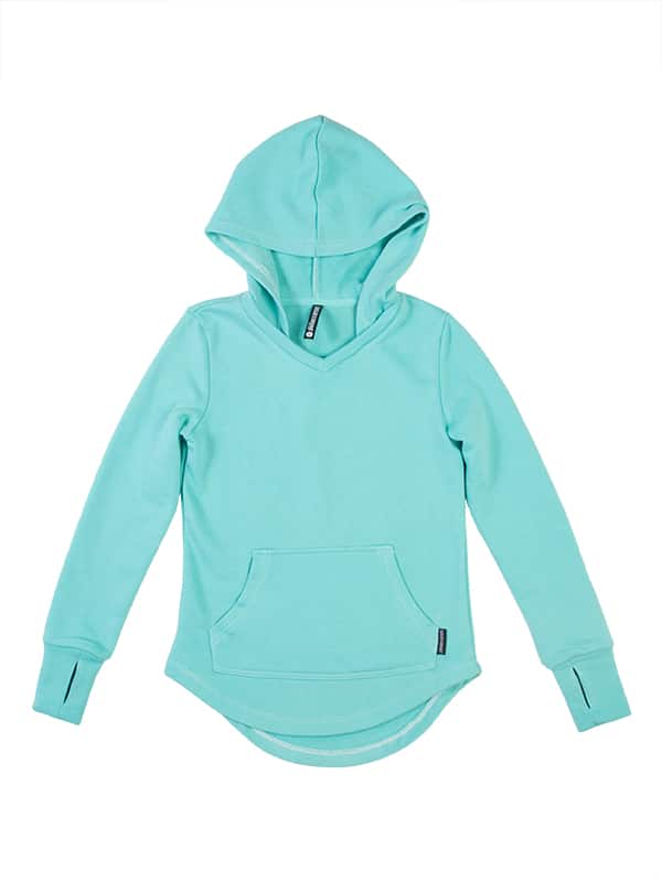 Youth 365 French Terry Hoodie, Aqua