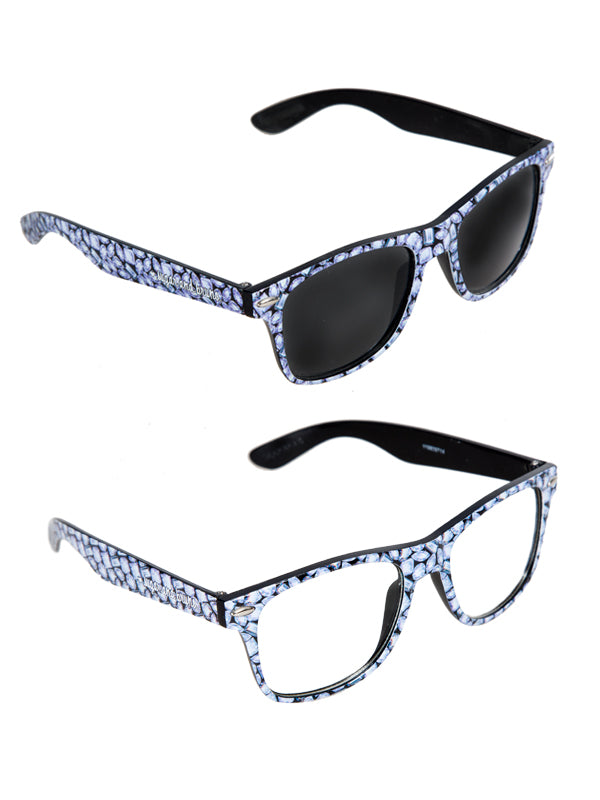 Diamond Sunglasses Set