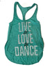 Live to Love Youth Petal Racerback