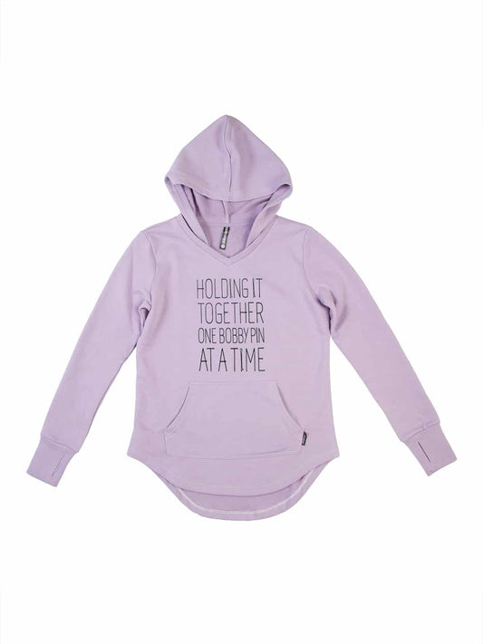 Holding It Youth 365 French Terry Hoodie, Lavender