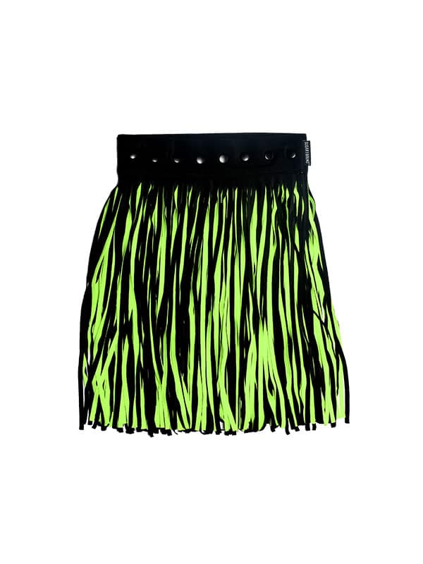 Lacey Youth Shake It Skirt - Neon Green
