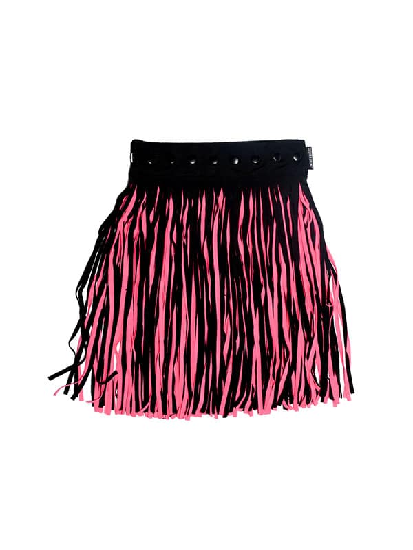 Lacey Youth Shake It Skirt - Neon Pink