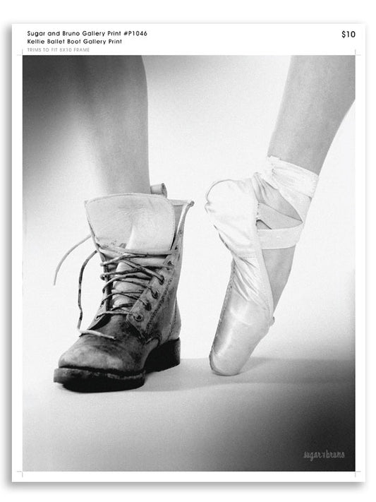 Keltie Ballet Boot Gallery Print