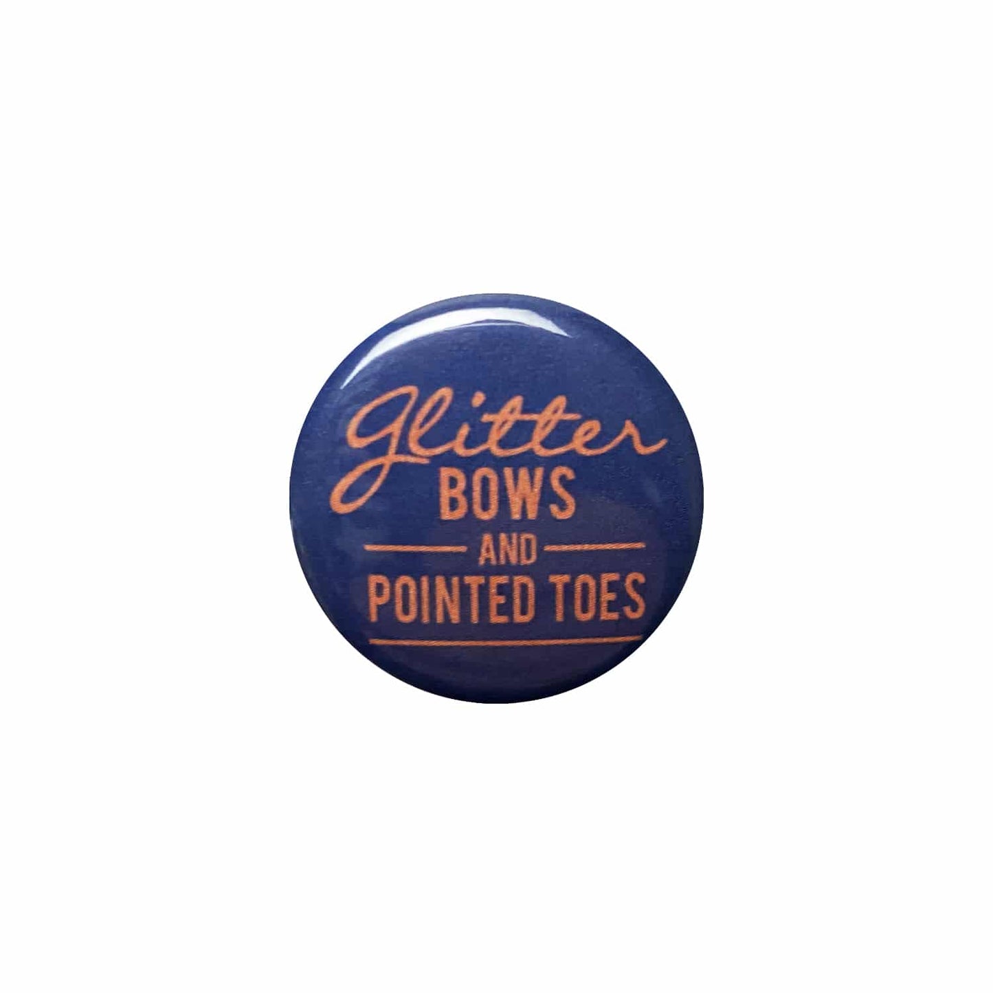 Glitter Bows Button